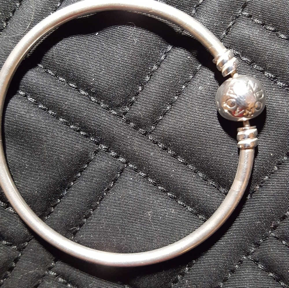 Sterling Sliver Pandora Bangle Bracelet